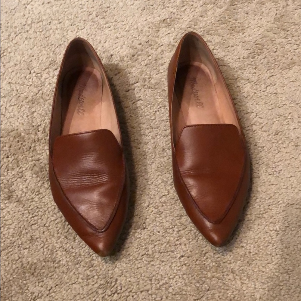 Madewell pointed toe Flats